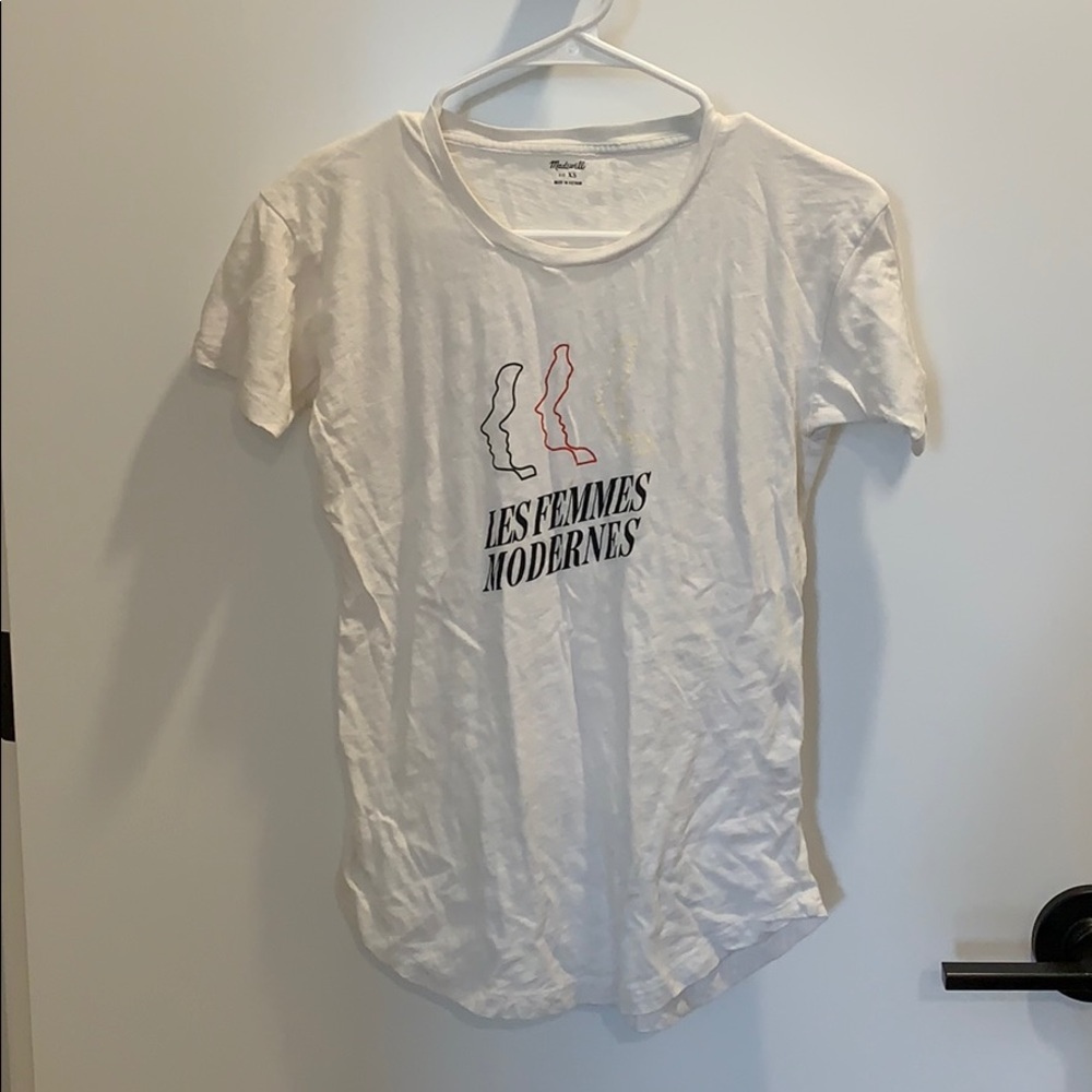 Madewell les femmes moderne tshirt